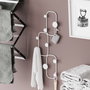 Wallity Lizzard-B Gancho de pared metálico Blanco